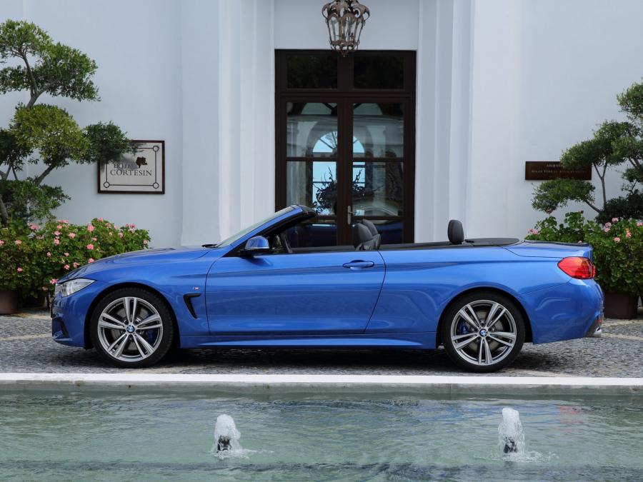  BMW 435i Convertible M Sport Package 2014 года  (UK) (фото 7 из 12)